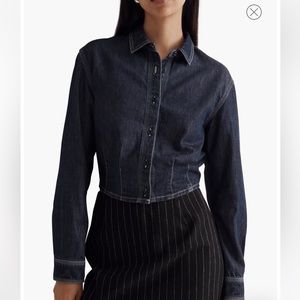 MADEWELL DENIM BUTTONDOWN